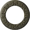 Ekena Millwork Ribbon with Bow Ceiling Medallion (Canopies up to 7 1/2"), 12 1/4"OD x 7 1/2"ID x 7/8"P, Witch Hazel CM12RIWHF - alternate 1